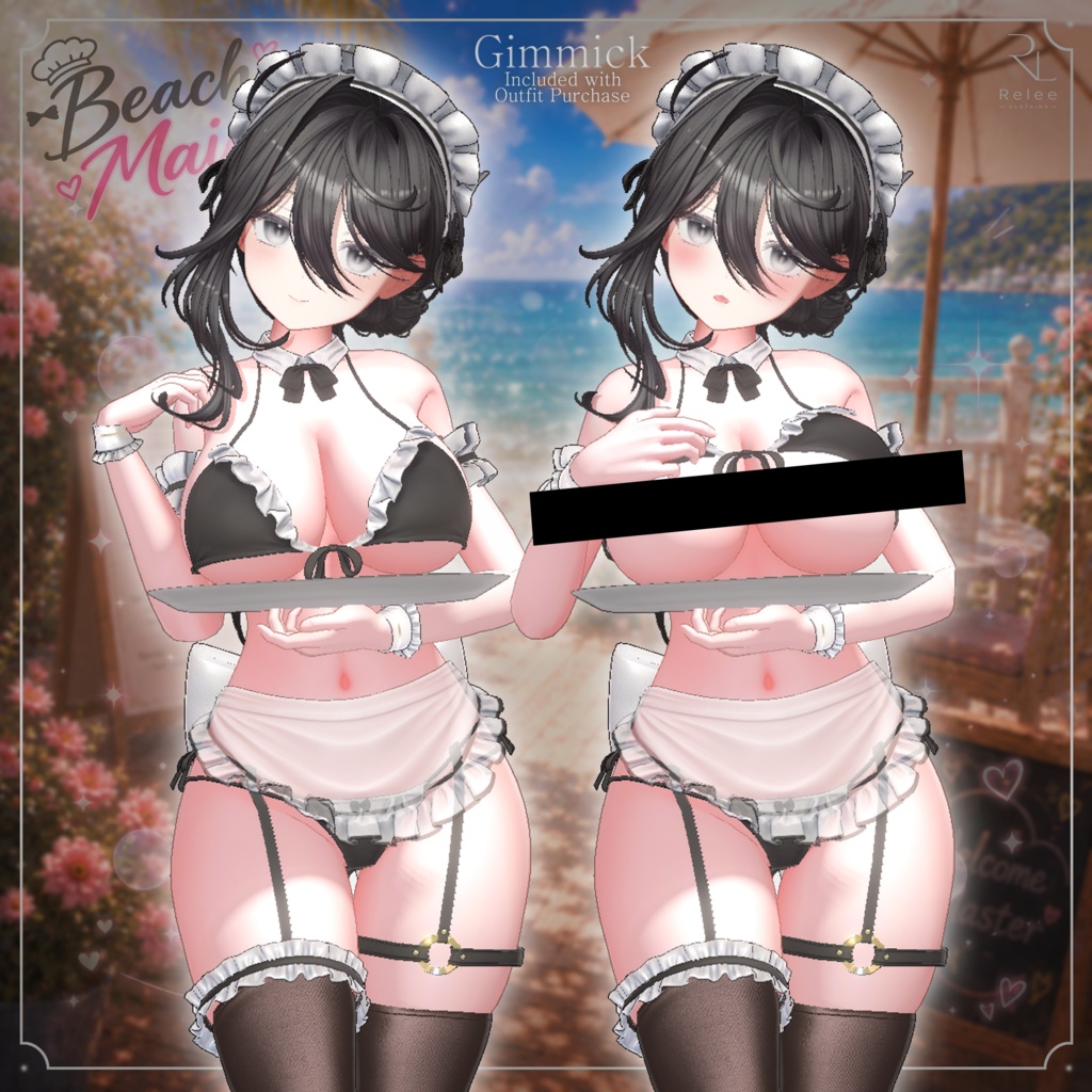 ✨OPEN SALE✨【PB】🌴Beach Maid Cafe🩷【19Avatars】