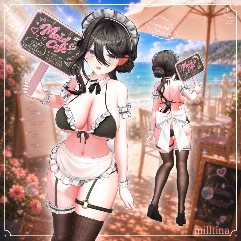 ✨OPEN SALE✨【PB】🌴Beach Maid Cafe🩷【19Avatars】