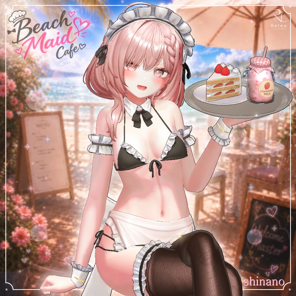 ✨OPEN SALE✨【PB】🌴Beach Maid Cafe🩷【19Avatars】