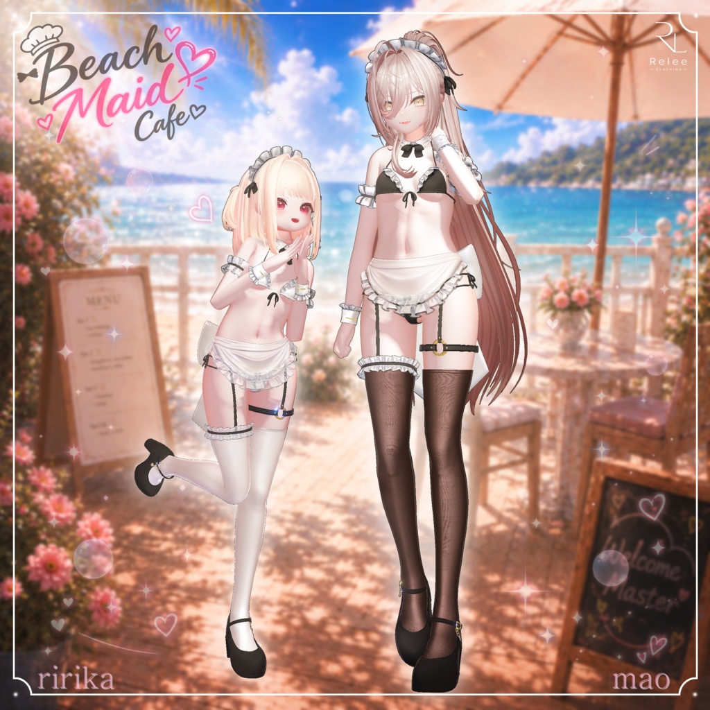 ✨OPEN SALE✨【PB】🌴Beach Maid Cafe🩷【19Avatars】