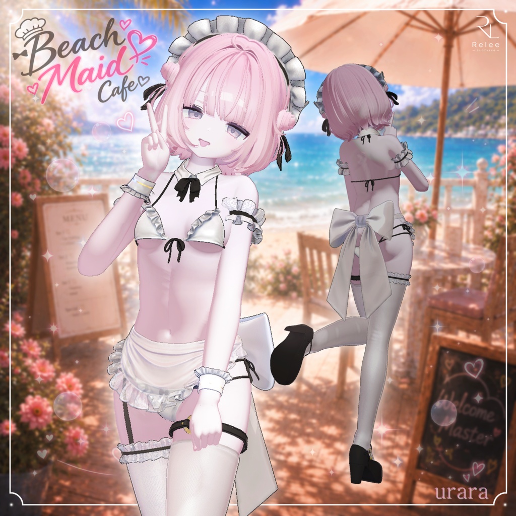 ✨OPEN SALE✨【PB】🌴Beach Maid Cafe🩷【19Avatars】