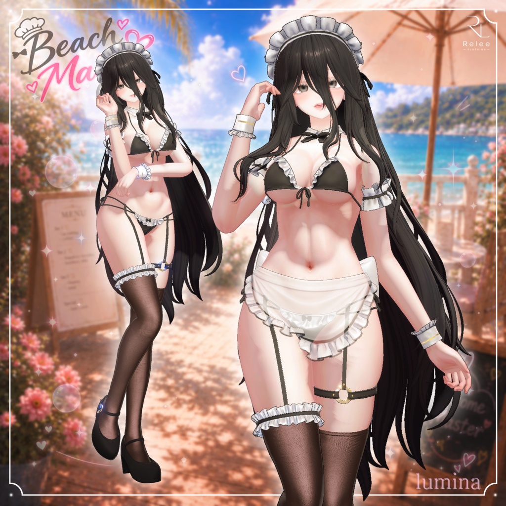 ✨OPEN SALE✨【PB】🌴Beach Maid Cafe🩷【19Avatars】