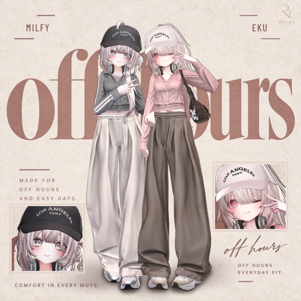 ✨OPEN SALE✨【PB】🖤OFF_HOURS🎧【18Avatars】