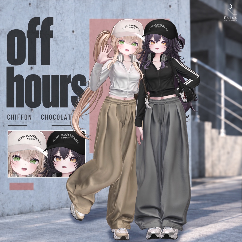 ✨OPEN SALE✨【PB】🖤OFF_HOURS🎧【18Avatars】