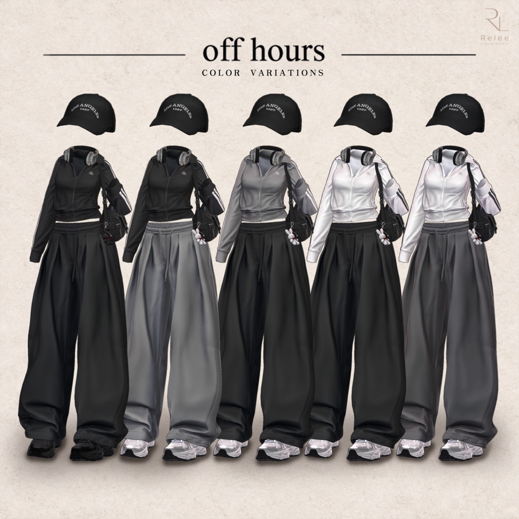 ✨OPEN SALE✨【PB】🖤OFF_HOURS🎧【18Avatars】