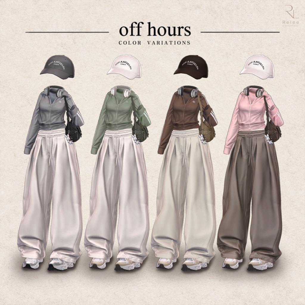 ✨OPEN SALE✨【PB】🖤OFF_HOURS🎧【18Avatars】