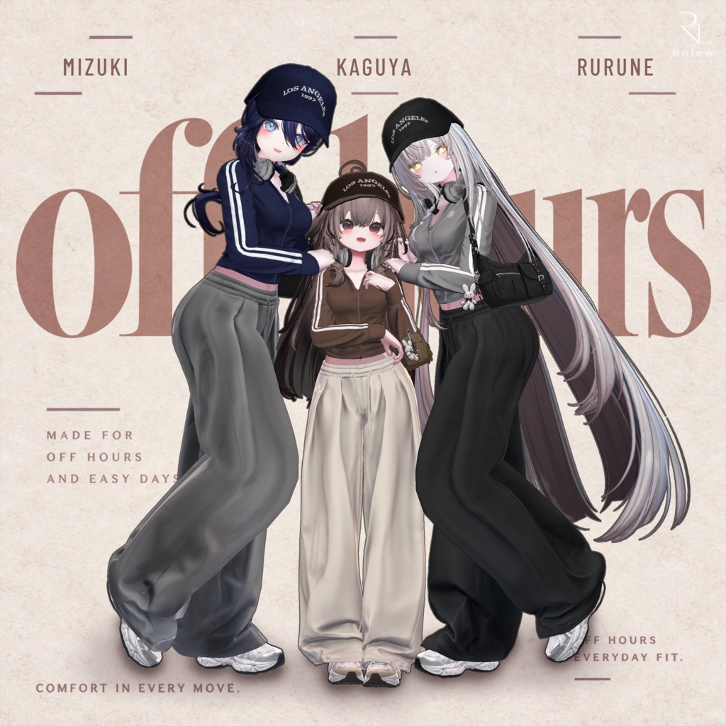 ✨OPEN SALE✨【PB】🖤OFF_HOURS🎧【18Avatars】