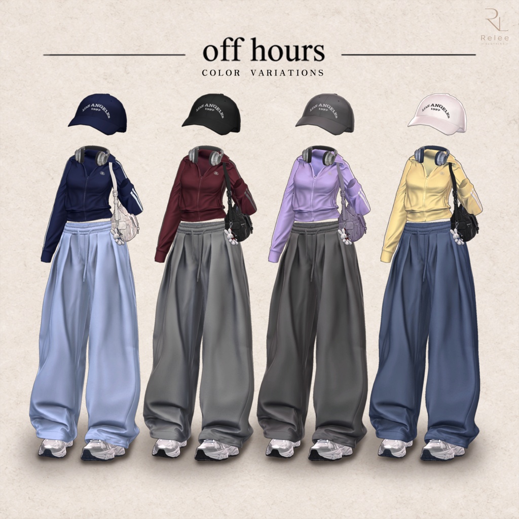 ✨OPEN SALE✨【PB】🖤OFF_HOURS🎧【18Avatars】