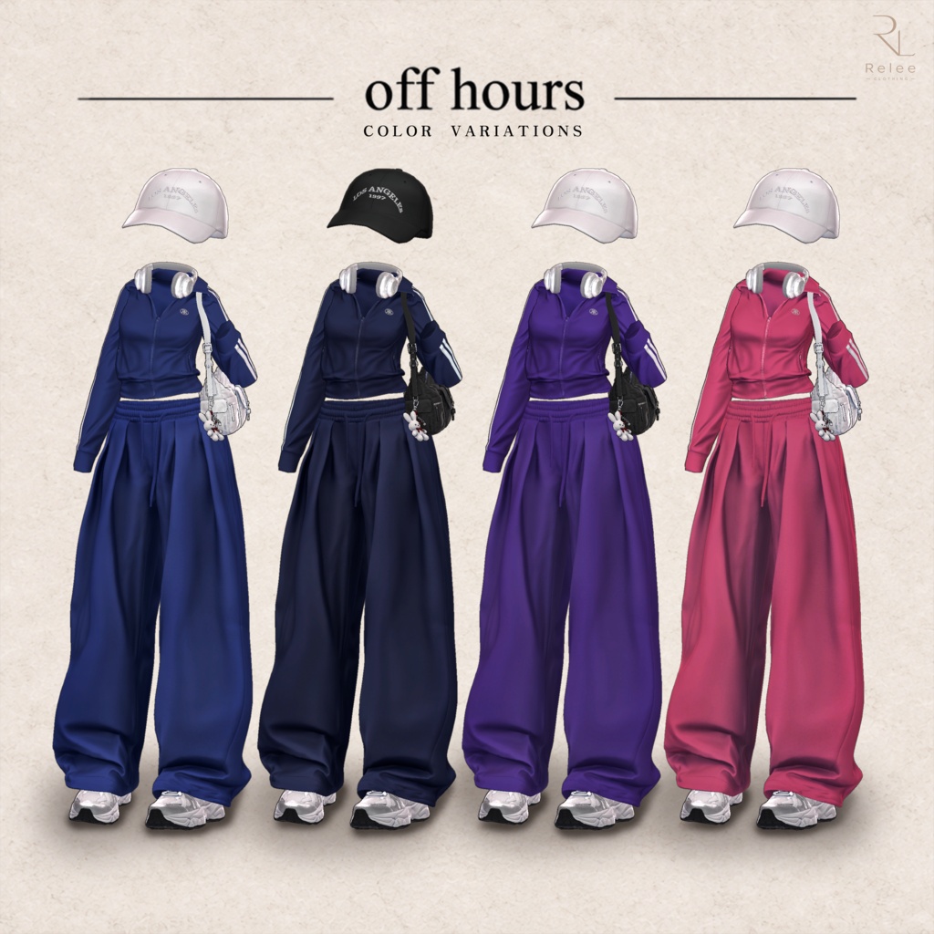 ✨OPEN SALE✨【PB】🖤OFF_HOURS🎧【18Avatars】