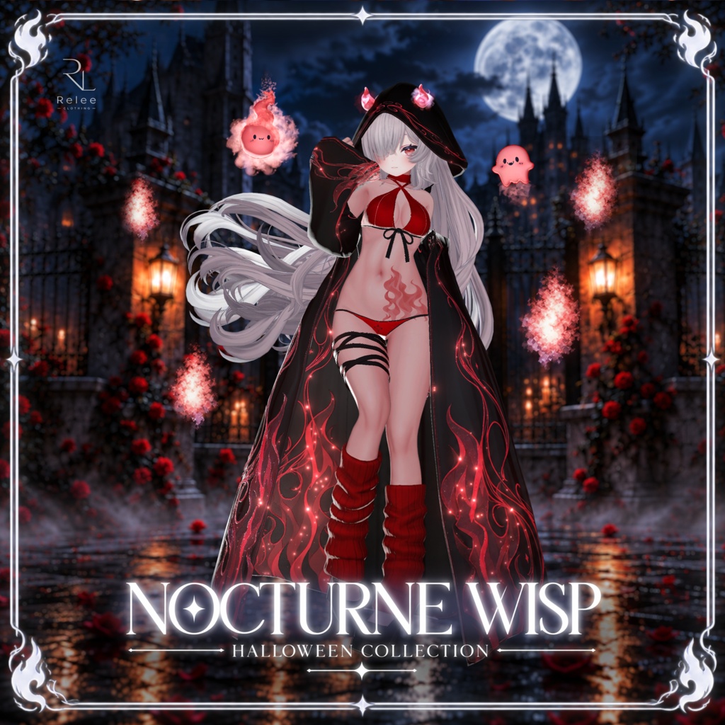 🎉1 DAY SALE~10/17🎉 【PB】👻Nocturne Wisp🖤【19Avatars】