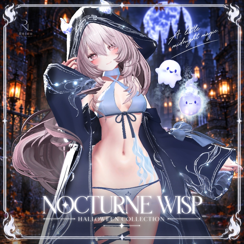 🎉1 DAY SALE~10/17🎉 【PB】👻Nocturne Wisp🖤【19Avatars】
