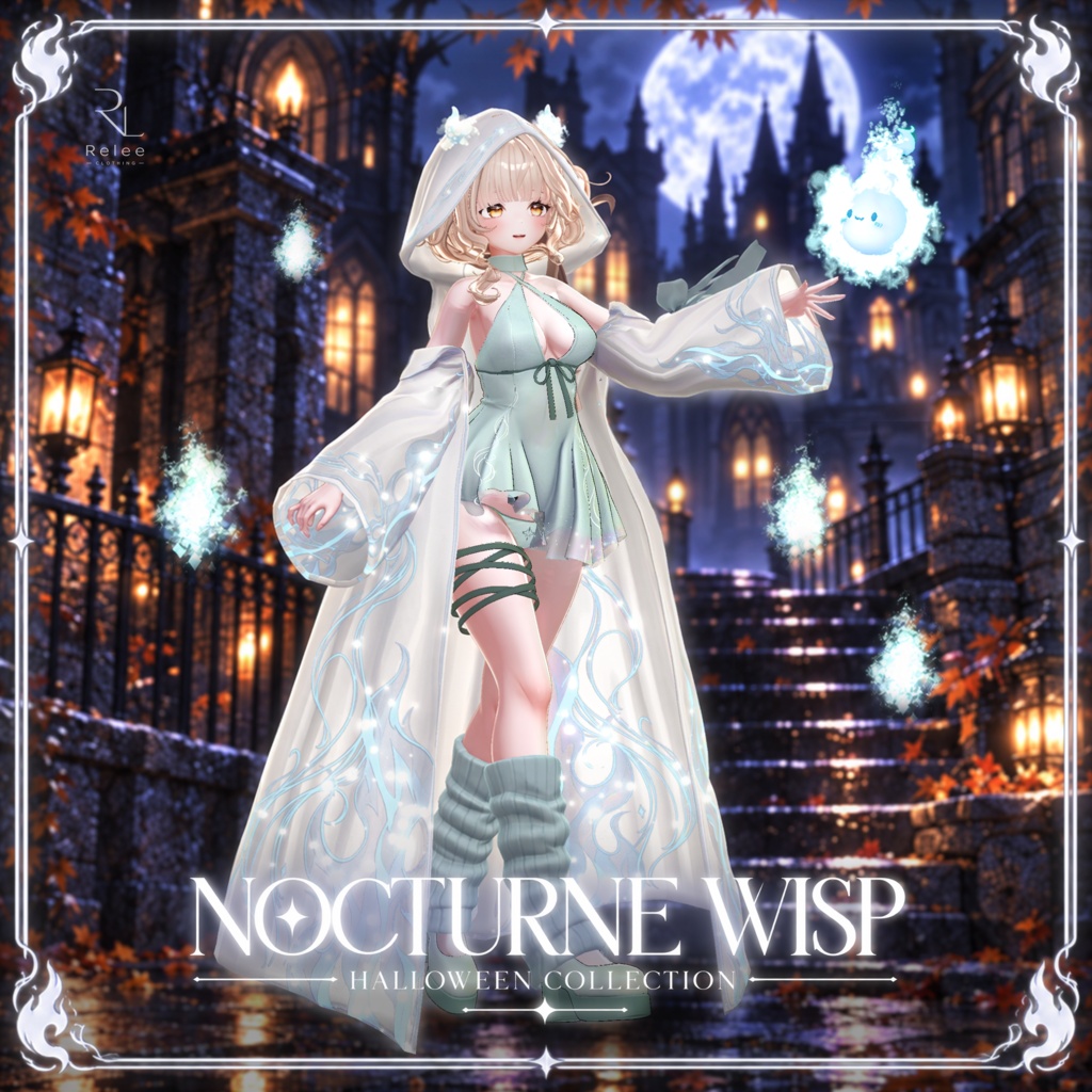 🎉1 DAY SALE~10/17🎉 【PB】👻Nocturne Wisp🖤【19Avatars】