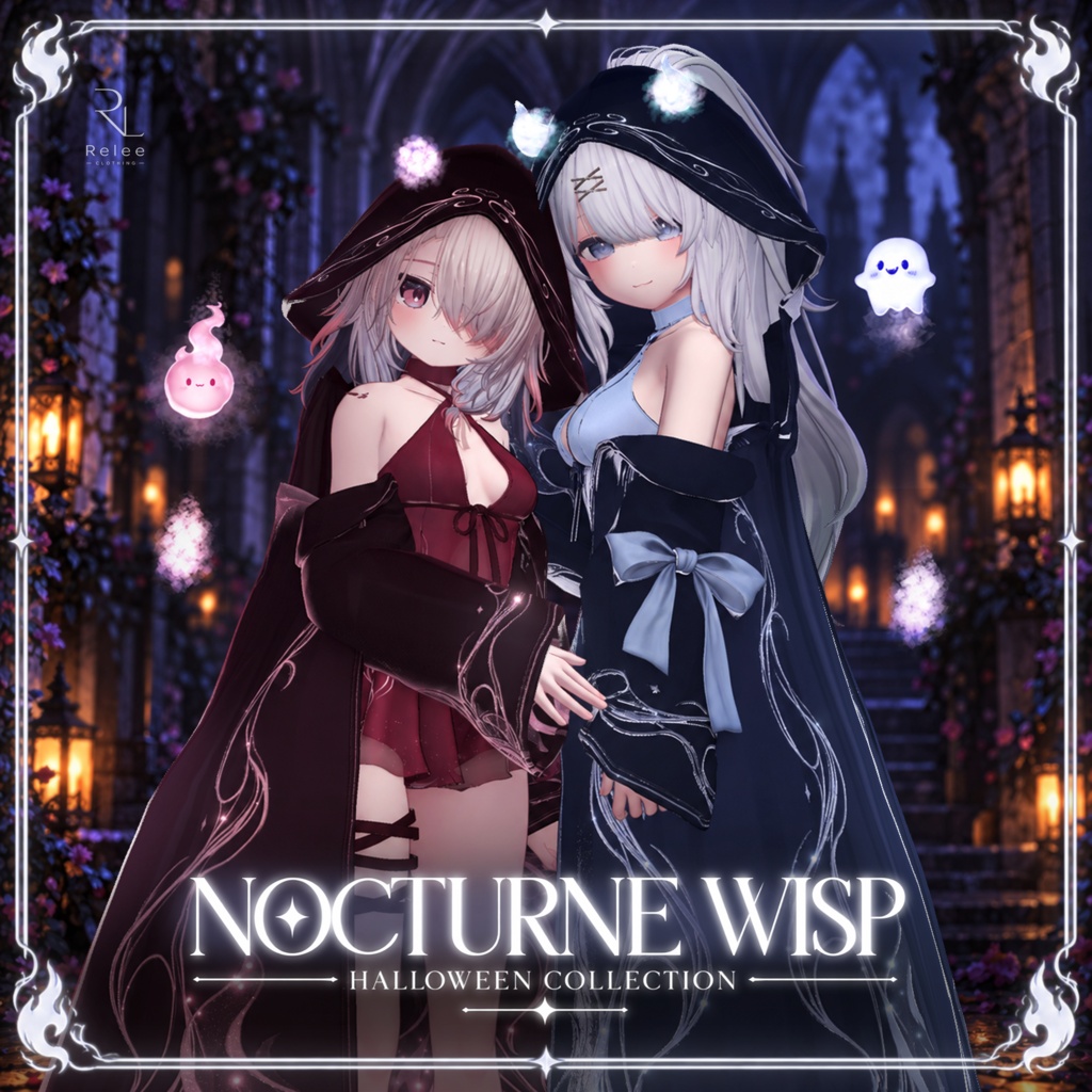 🎉1 DAY SALE~10/17🎉 【PB】👻Nocturne Wisp🖤【19Avatars】