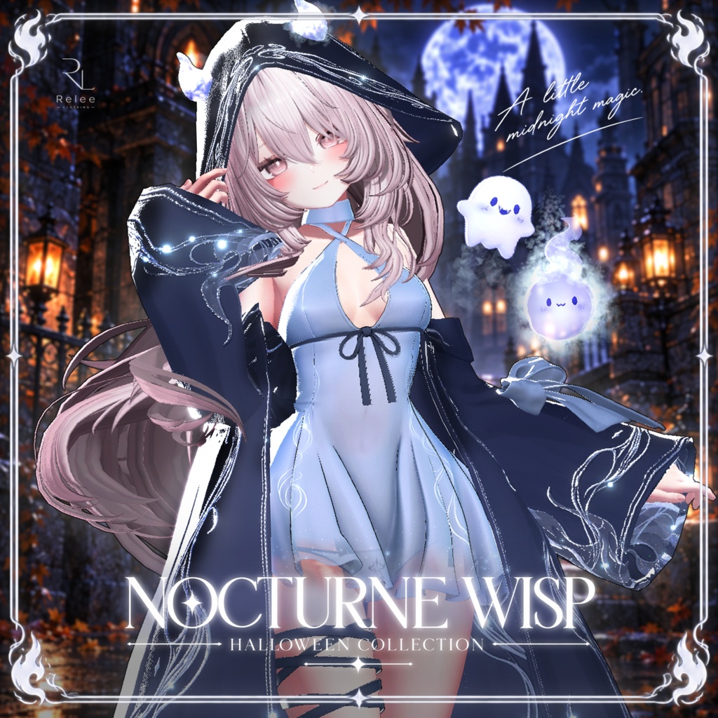 🎉1 DAY SALE~10/17🎉 【PB】👻Nocturne Wisp🖤【19Avatars】