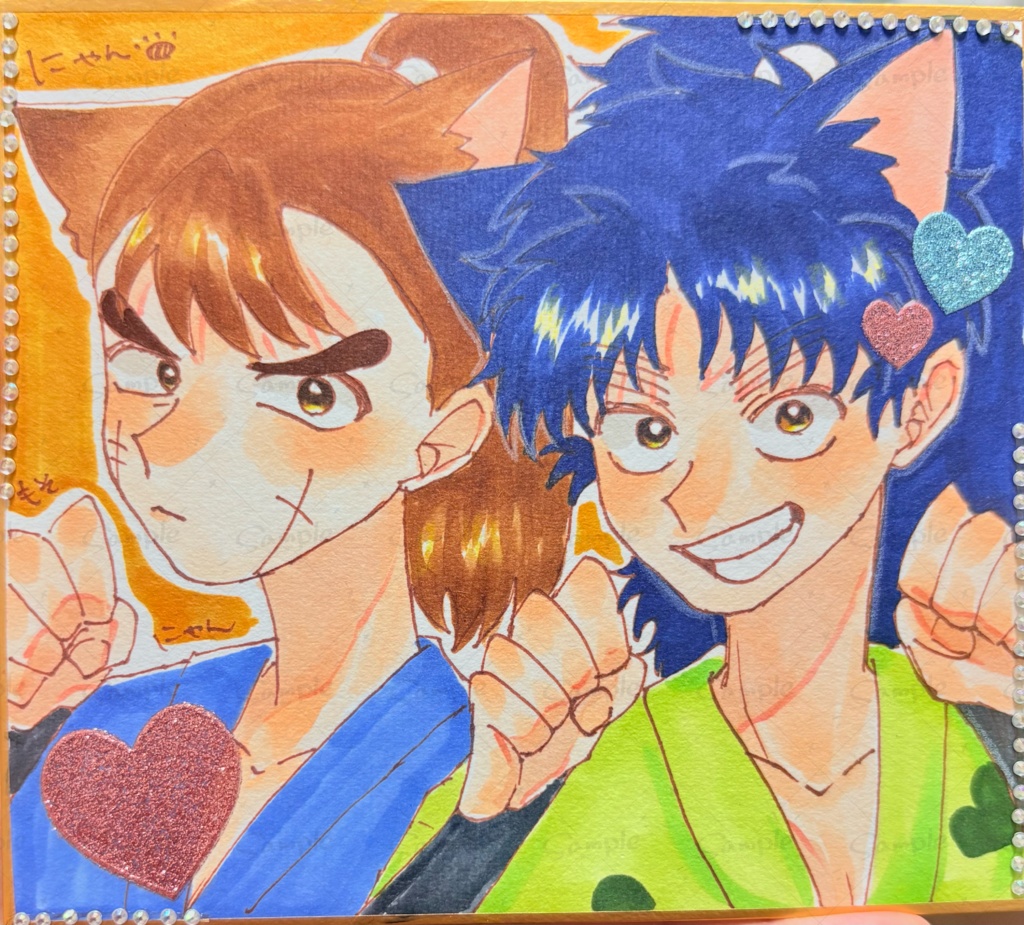 ミニ色紙&中色紙&横長色紙