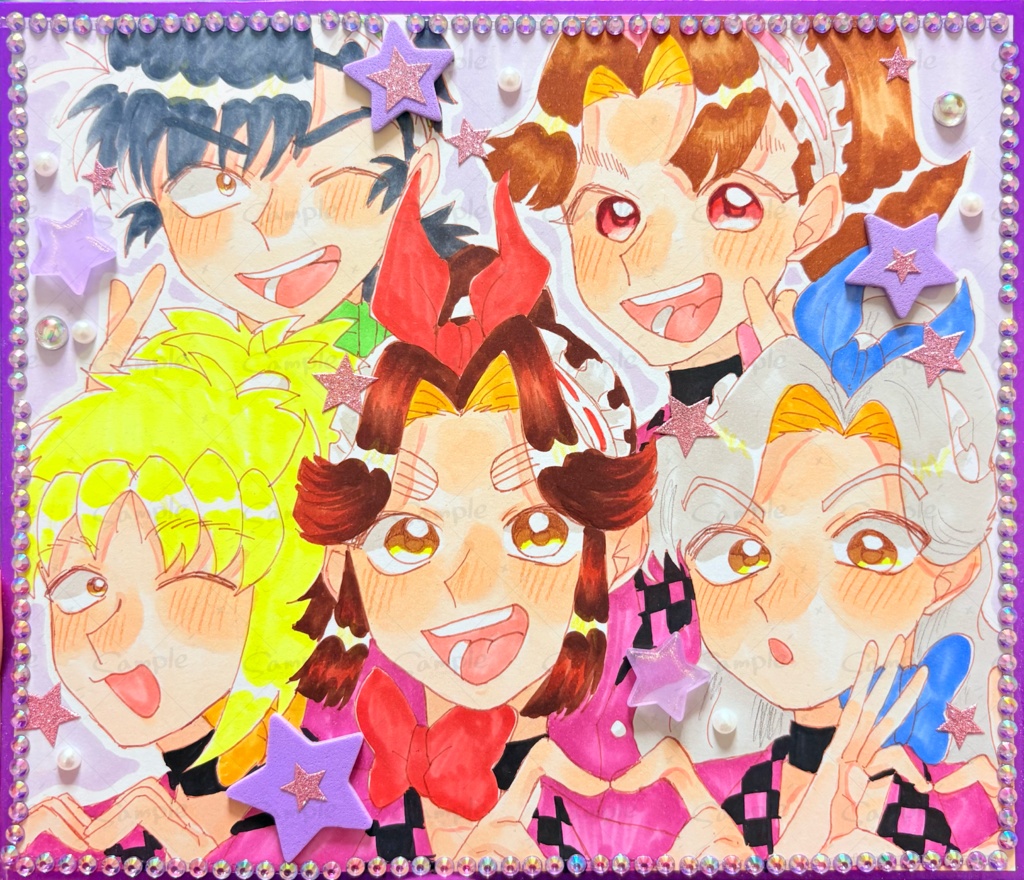 ミニ色紙&中色紙&横長色紙