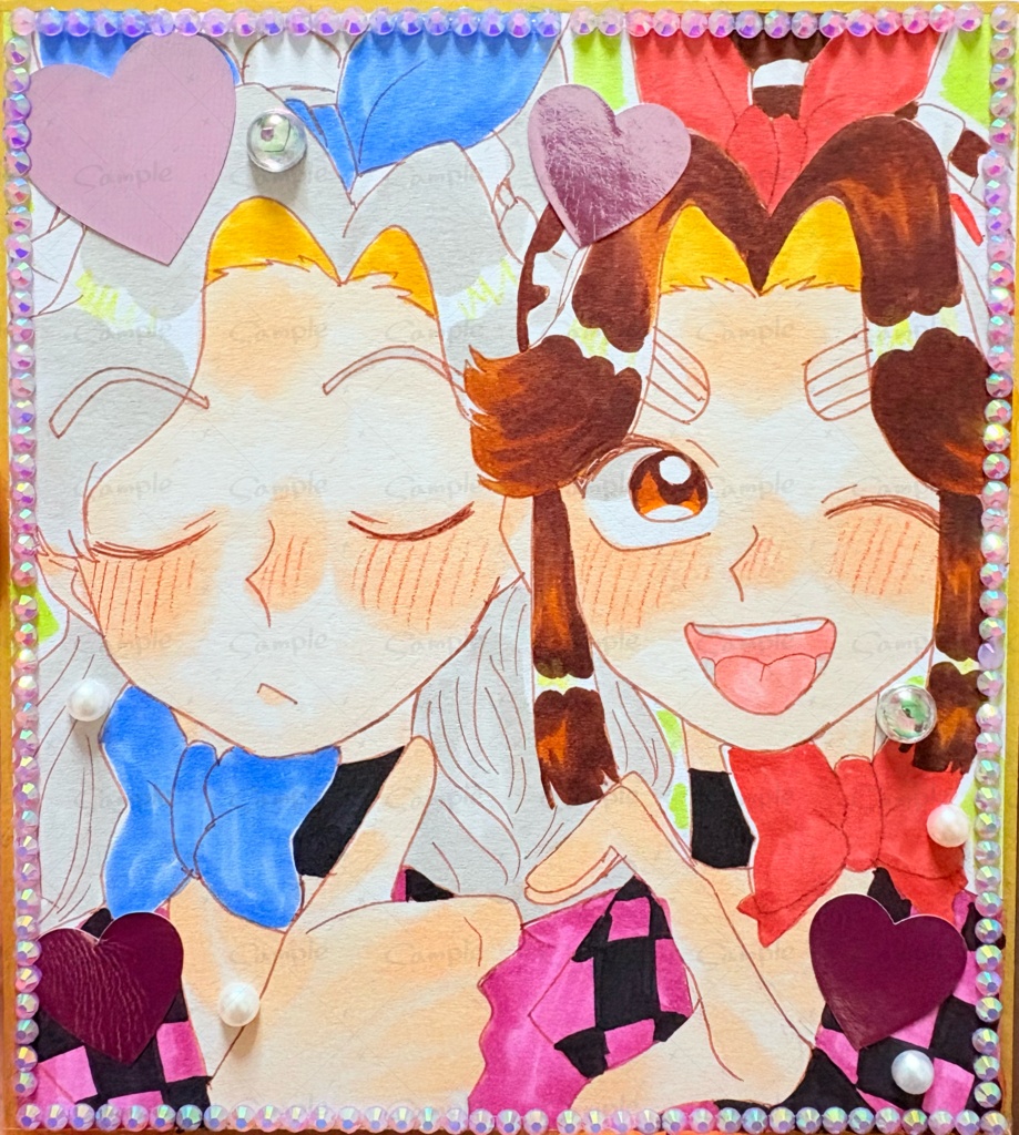 ミニ色紙&中色紙&横長色紙