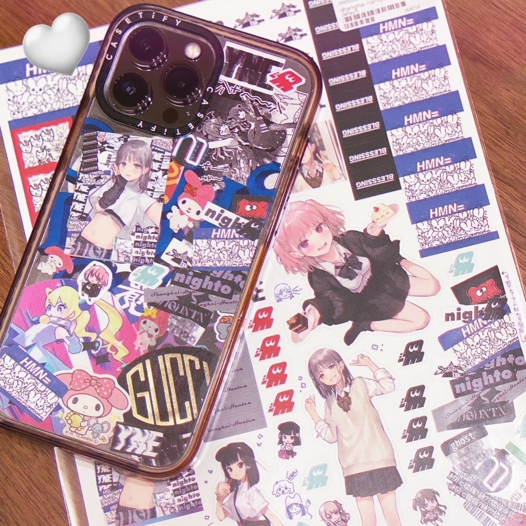 minibomb v2.0 / shanghai-hanten super "City" stickers