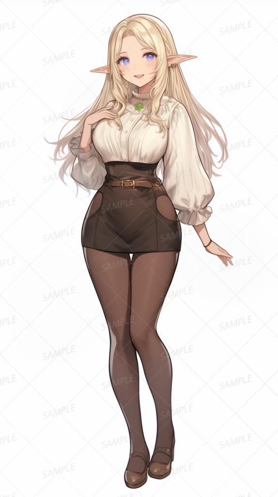 【立ち絵_0004】カフェテリアの精霊族