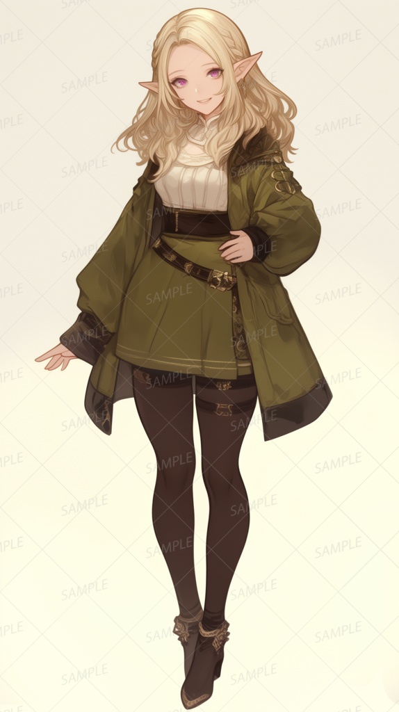 【立ち絵_0005】セリュシアの文録守