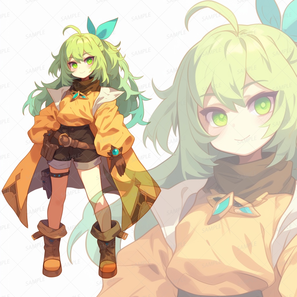 【立ち絵_0006】エメラルドの風っ子