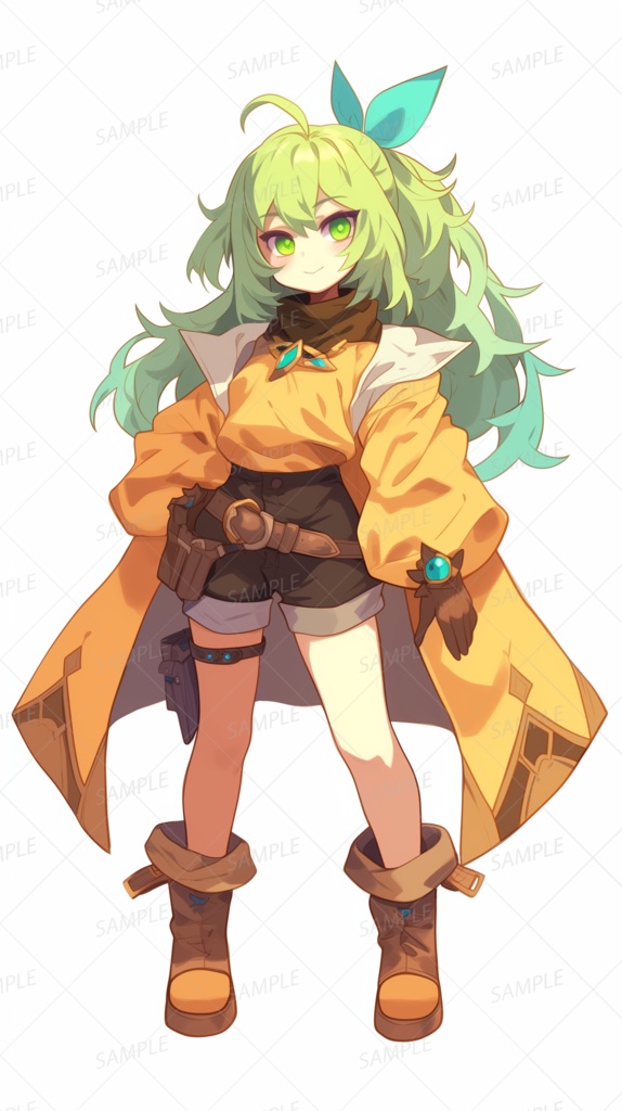 【立ち絵_0006】エメラルドの風っ子