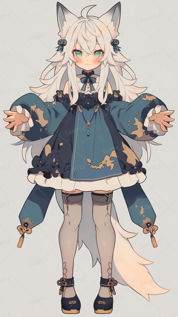 【立ち絵_0012】狐耳の封印術師