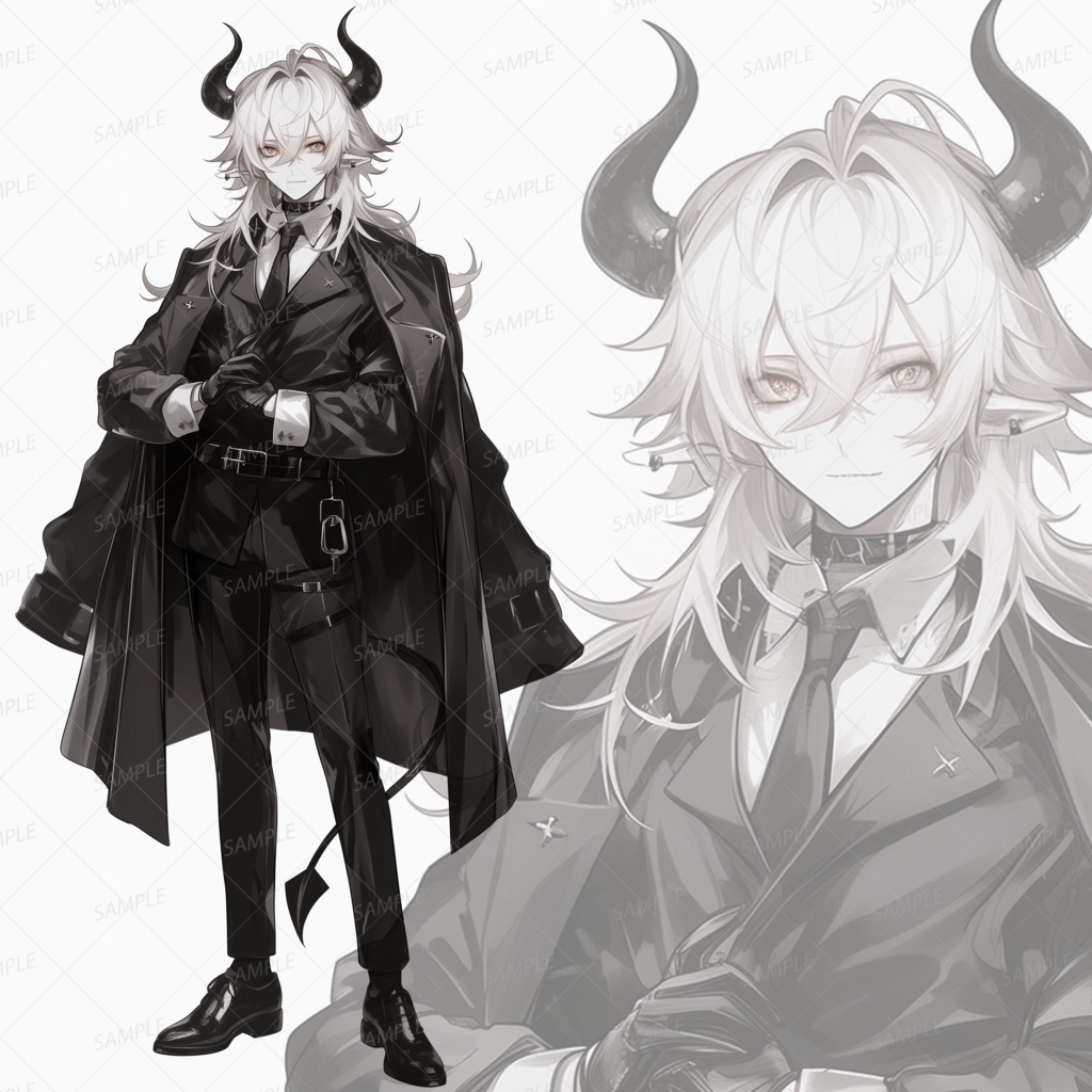【立ち絵_0019】悪魔の監視者