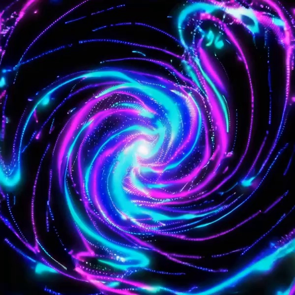 【エフェクト_0001】螺旋渦の空間転移_ループ