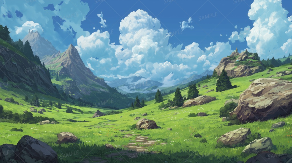 【背景_0014】旅立ちの足跡