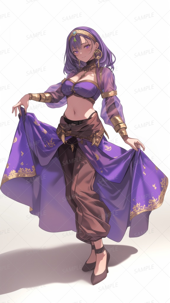 【立ち絵_0030】暁のヴァイオレットダンサー