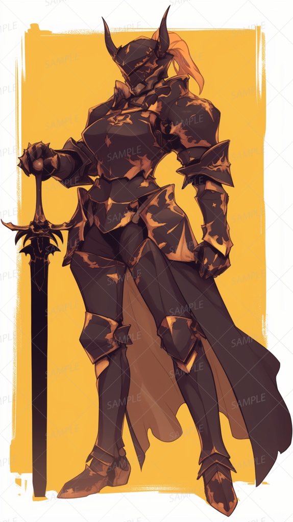 【立ち絵_0041】紅蓮騎士グラディウス