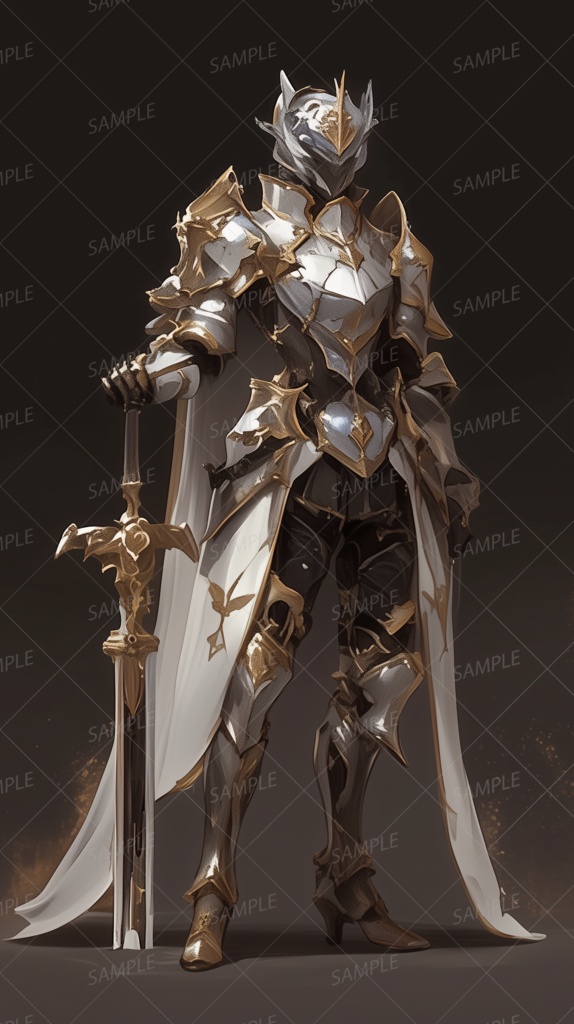 【立ち絵_0042】黎明の聖騎士