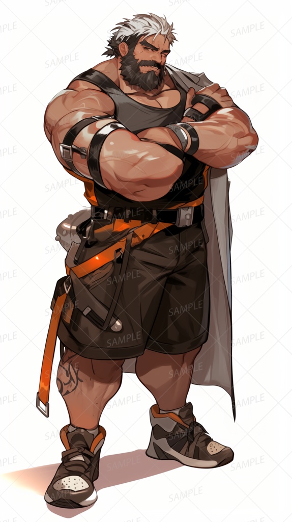 【立ち絵_0070】無敗の鋼腕団長