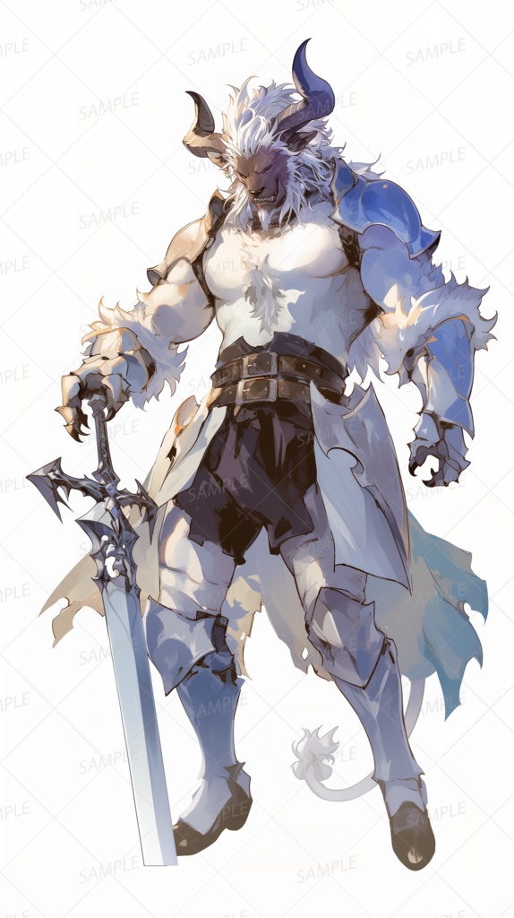 【立ち絵_0076】終焉を運ぶ戦場の大角