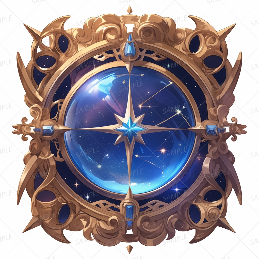 【アイコン_0055】星辰を導く羅針盤