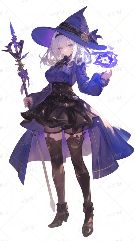 【立ち絵_0108】星屑と蒼炎の継承者