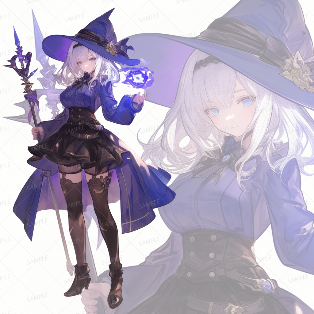 【立ち絵_0108】星屑と蒼炎の継承者
