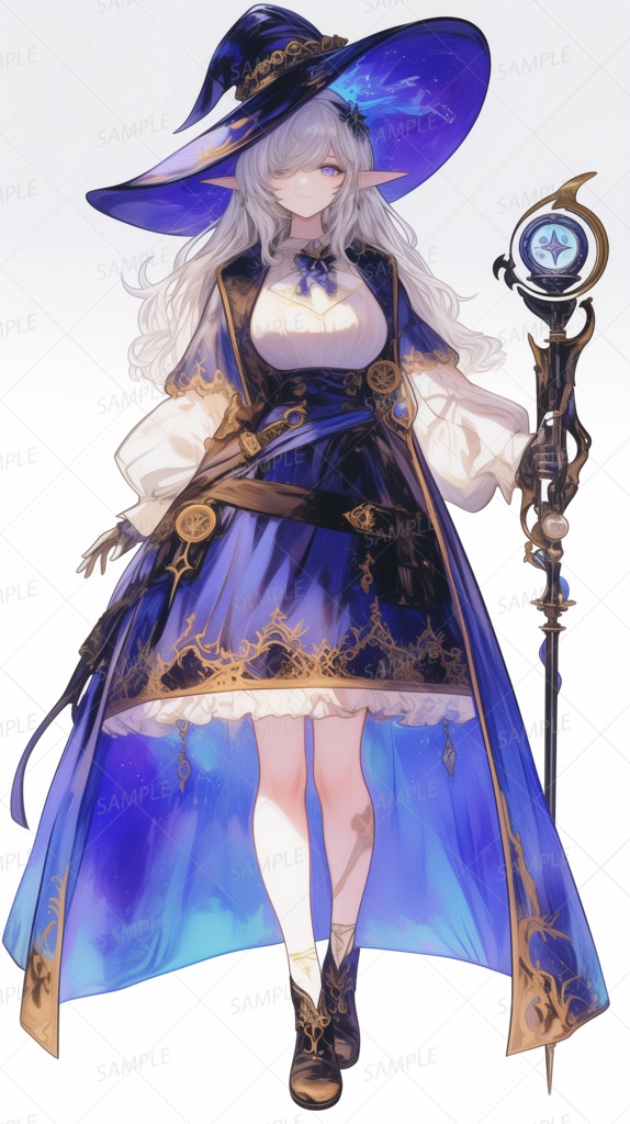 【立ち絵_0109】時の狭間を歩む魔女