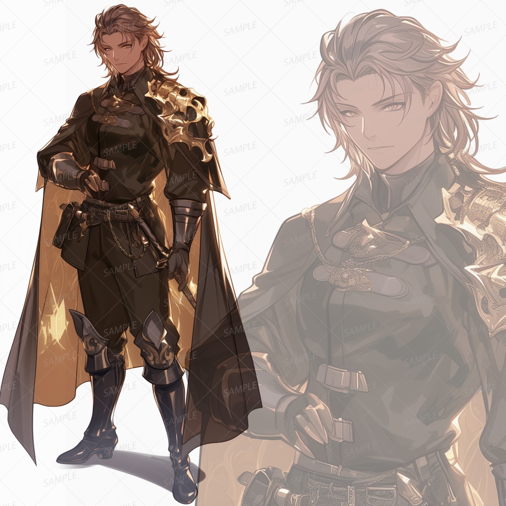 【立ち絵_0119】金獅子の軍師