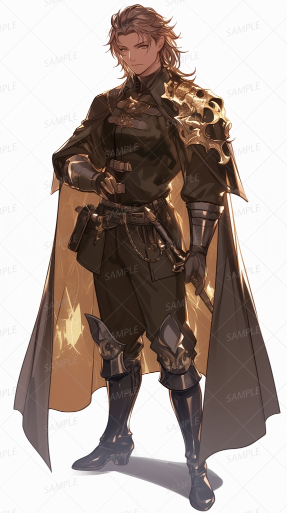 【立ち絵_0119】金獅子の軍師