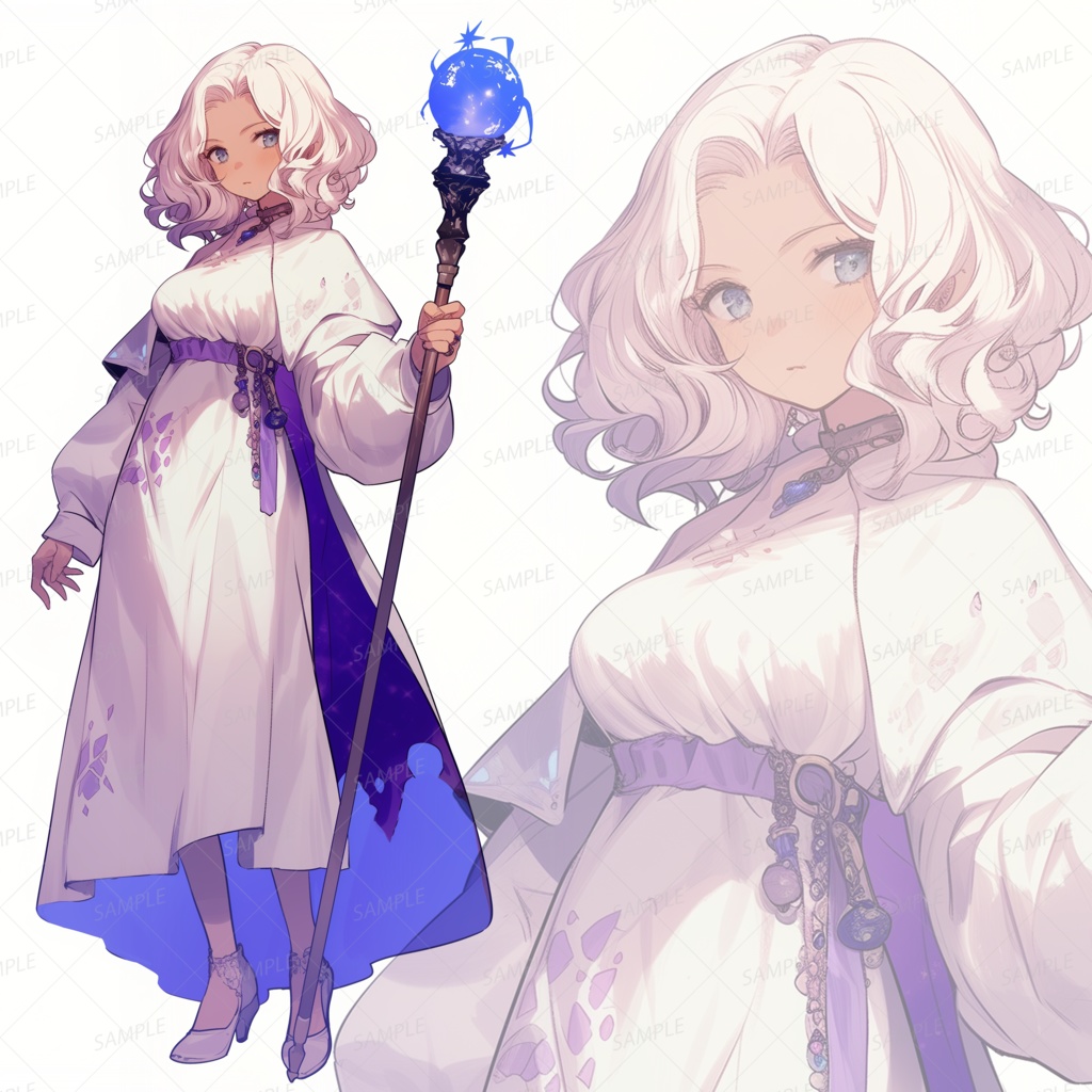 【立ち絵_0123】永久なる月の巫女