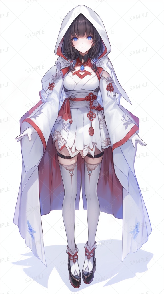 【立ち絵_0124】結界巫女ノア