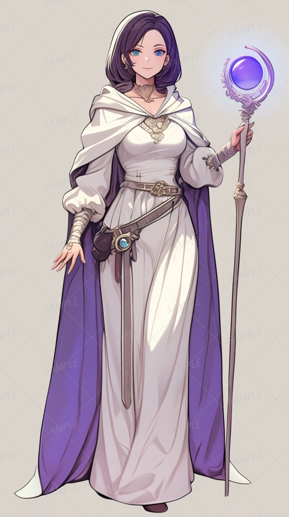 【立ち絵_0125】結界術師ソレイユ