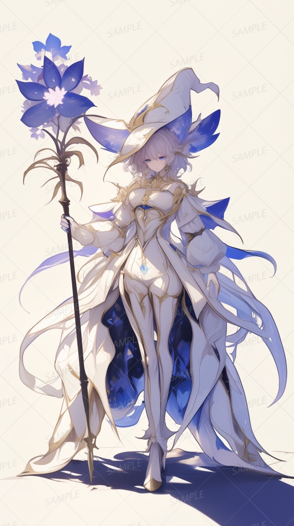 【立ち絵_0136】ルクスリアの花魔導士