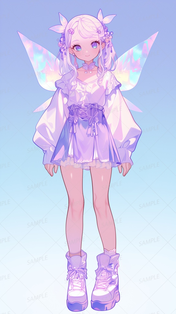 【立ち絵_0144】虹翼の星の守り手