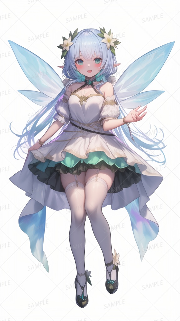 【立ち絵_0145】白百合に祝福されし妖精姫