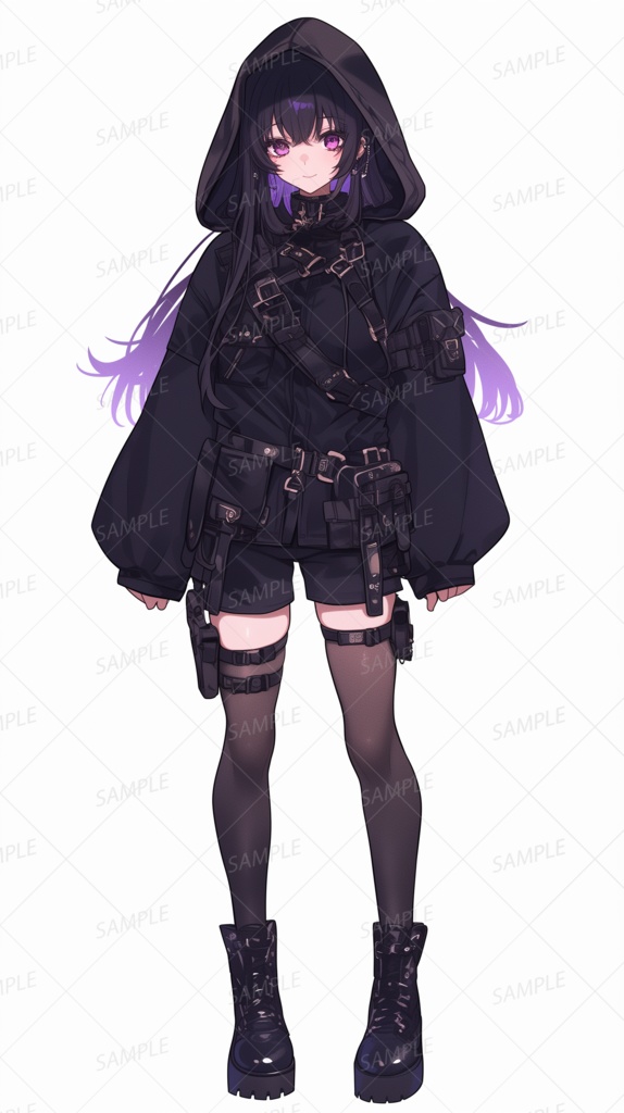 【立ち絵_0149】サイレントシャドウ・ルナ