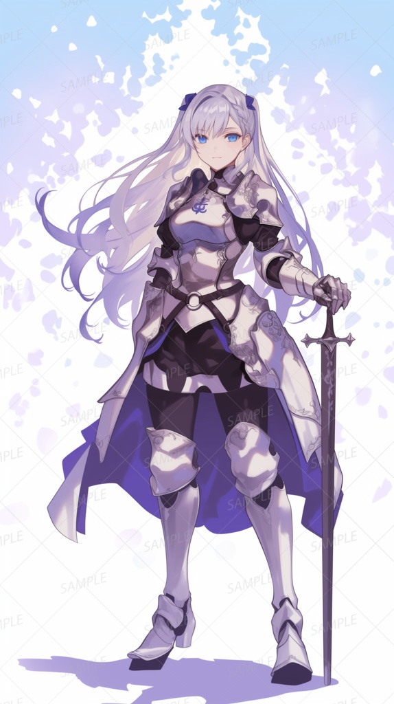 【立ち絵_0159】清廉なる護剣者