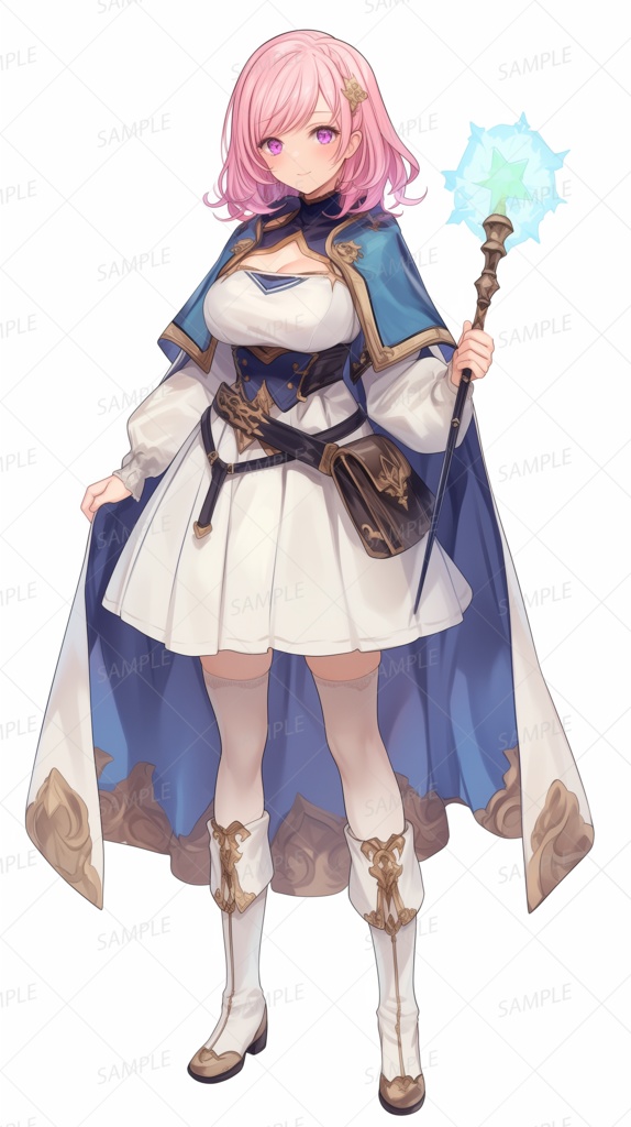 【立ち絵_0168】光杖の導き手